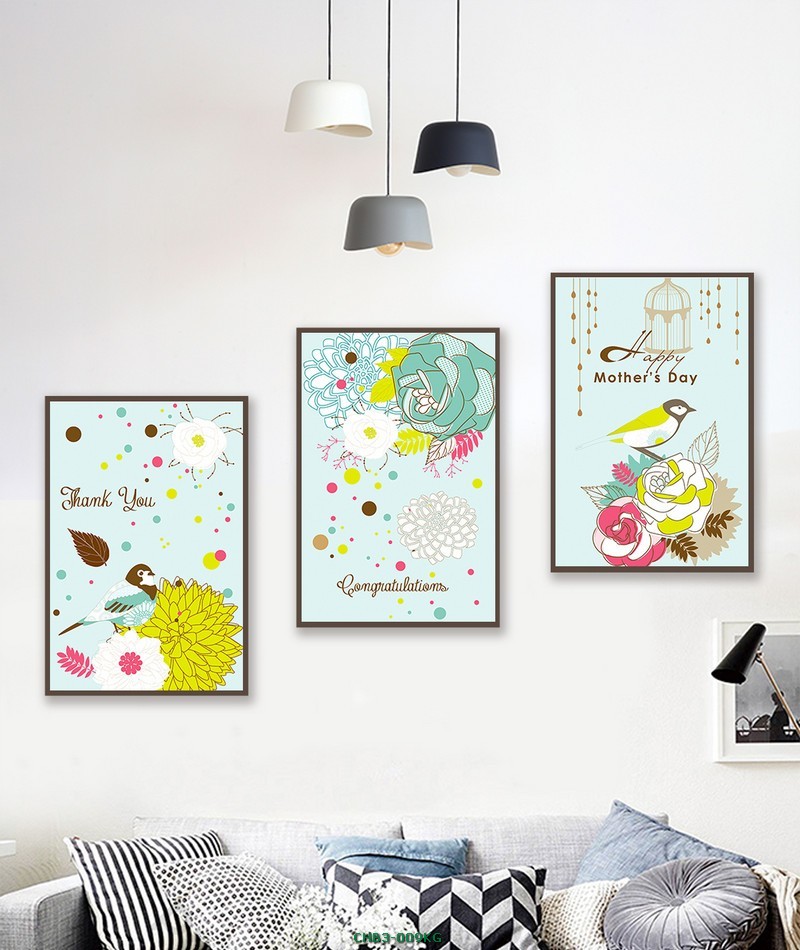 Hoa - tranh vẽ CHB3-009KG